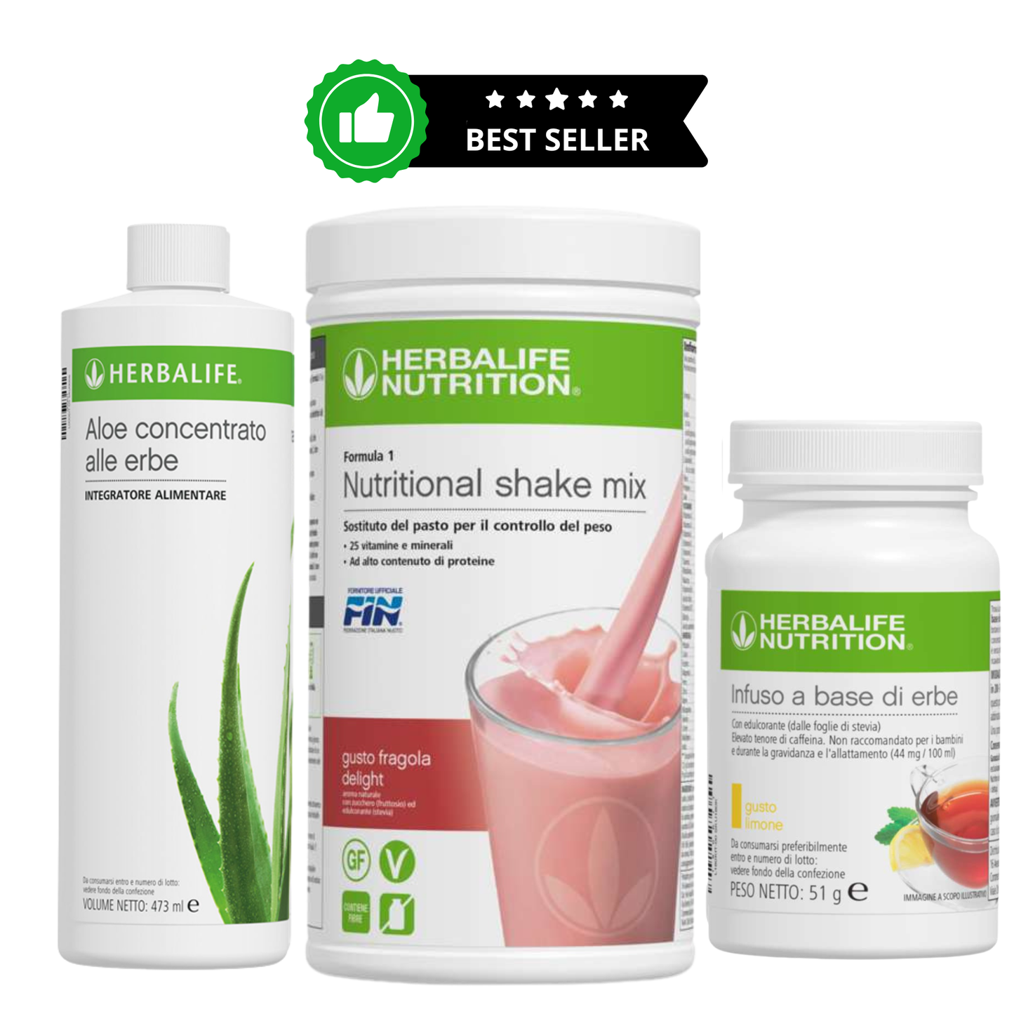 Kit Benessere Completo - Formula 1 , Infuso & Aloe