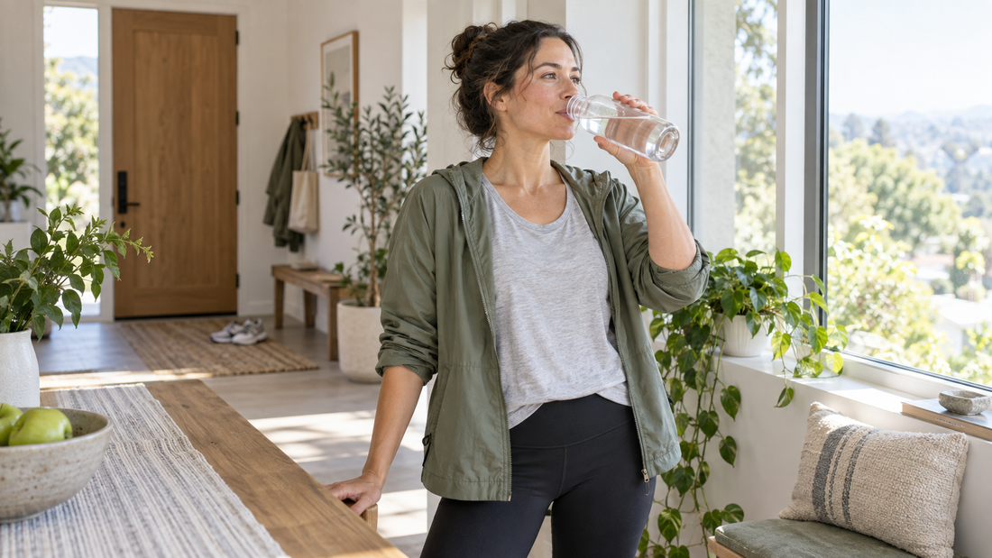 Borraccia d’acqua per una buona idratazione quotidiana