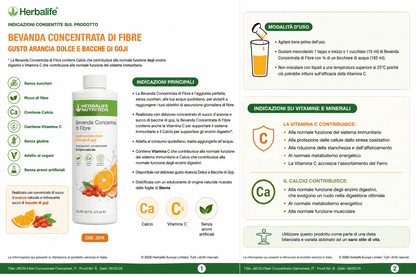 Bevanda Concentrata di Fibre