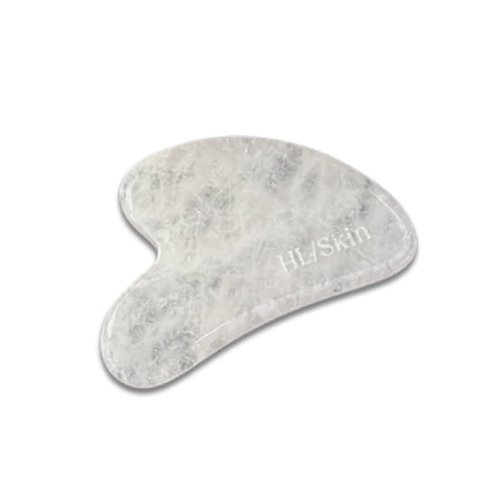 Gua Sha in Giada Bianca