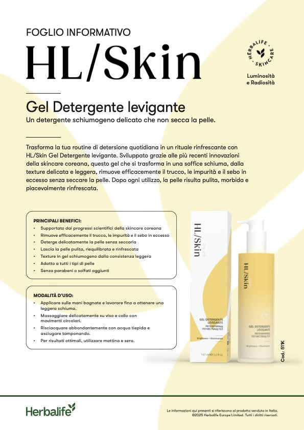 HL/Skin Gel Detergente Levigante