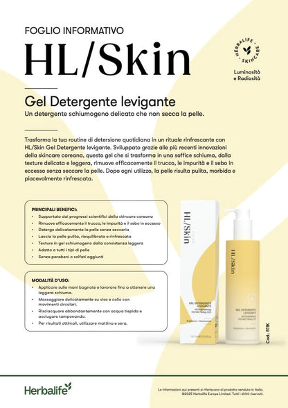 HL/Skin Gel Detergente Levigante