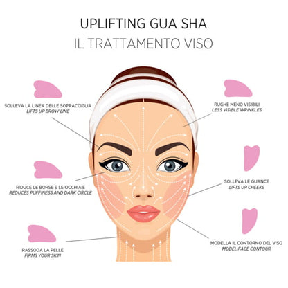 Gua Sha in Giada Bianca