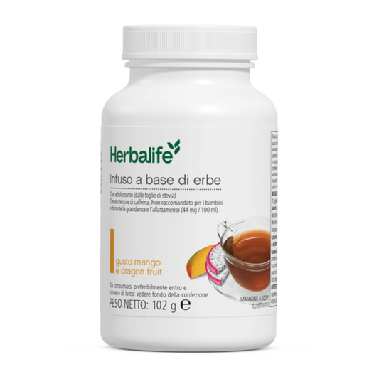 Infuso a base di erbe - Nuova formulazione - Gusto Mango e dragonfruit 102g