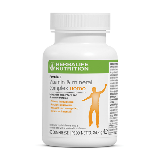 Formula 2 Vitamin & Mineral Complex Uomo